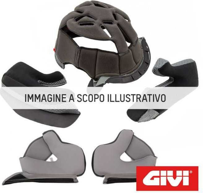 GIVI Liner And Cheek Pads For Size 61 | Z223761R