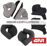 GIVI Cheek Pads With Two Snaps From 2013 Size M | Z2255B58R