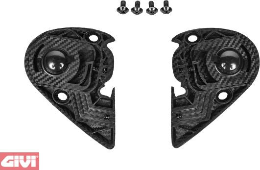 GIVI Visor Mechanism For Full-Face Helmet 40.5 X Carbon | Z2518R