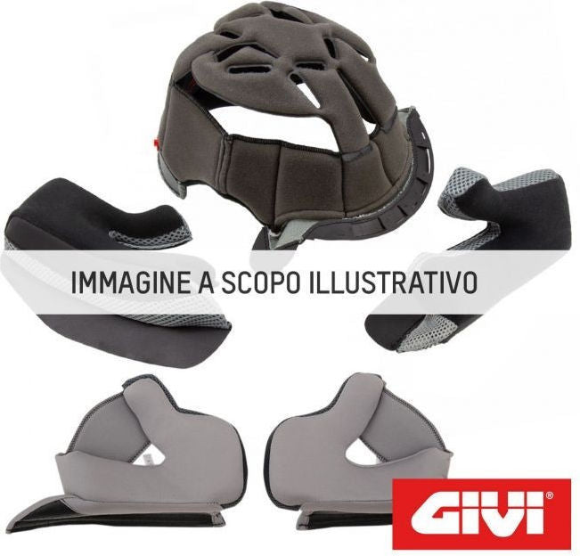 GIVI Lining + Cheek Pads Color Sand Size Xl | Z260461R