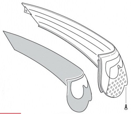 GIVI Reflector Red With White Background Film | Z696R