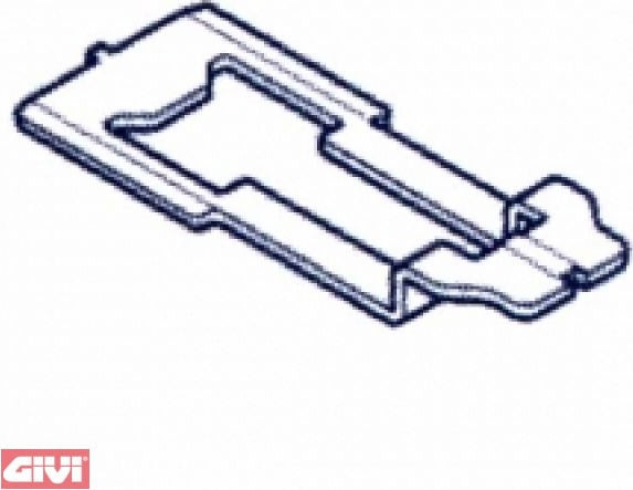 GIVI Bars For Suitcase Monolock E450 / E470 / B33, B27Nmal | Z762NR