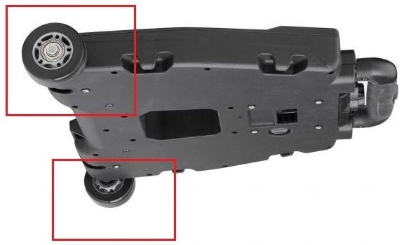 GIVI Repl For S410 Trolley Plate Wheels / Tires | Z9136-2R