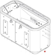GIVI Case Base For Dlm36, Right Side | ZDLM36ARFM
