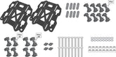 GIVI GRT709 Fixing Kit, includes 2x Plates, Clamps, bolts and nuts | ZGRT709FS
