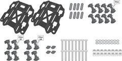 GIVI GRT709 Fixing Kit, includes 2x Plates, Clamps, bolts and nuts | ZGRT709FS