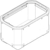 GIVI Suitcase Bottom Aluminum Silver Left For Obkn37Al | ZOBKN37ALFM