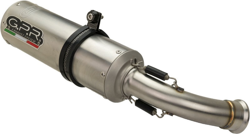 GPR Original For Aprilia Tuono 1000 Rsvr 2002/05 Homologated Slip-On Exhaust M3 Inox | A.19.M3.INOX