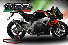 GPR Original For Aprilia Rsv4 1000 Rf-Rr 2015/16 Homologated Slip-On Exhaust M3 Titanium Natural | A.63.M3.TN