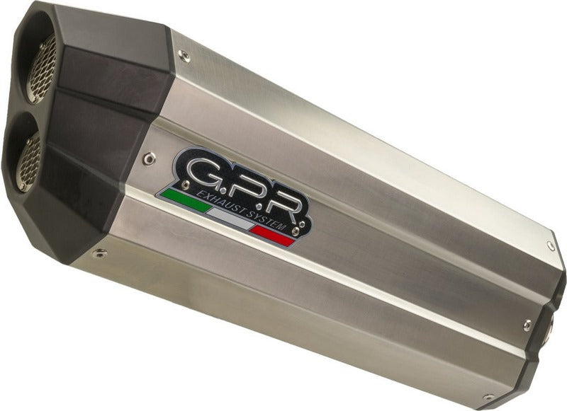 GPR Original For Bmw K 1300 S - R 2009/14 Homologated Slip-On Catalized Sonic Titanium | BMW.41.CAT.1.SOTIT