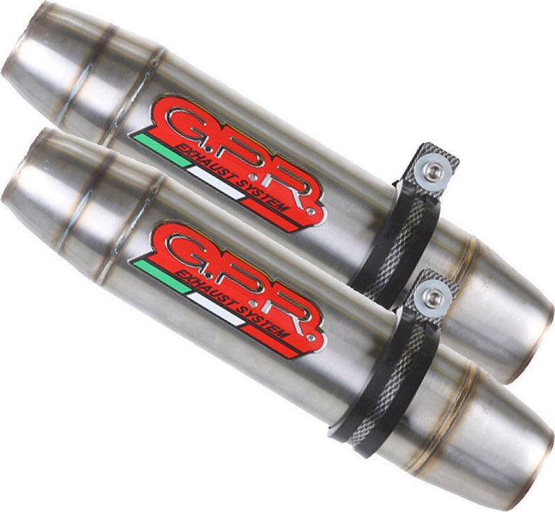 GPR Original For Bmw R Nine-T 1200 2013/16 (All) Homologated Full Catalized Deeptone Inox | CO.BM.82.CAT.DE