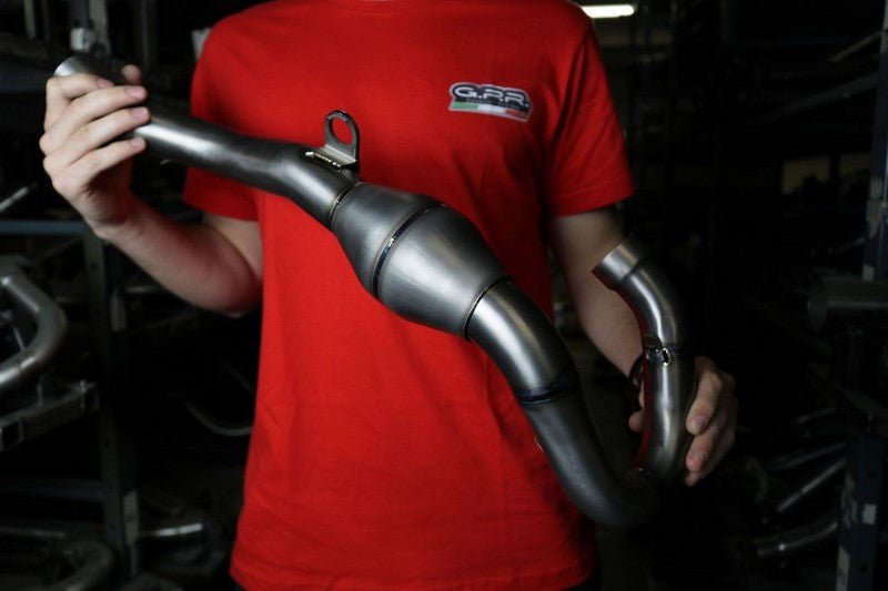 GPR Exhaust System Honda Crf 450 R 2021/2022 Mx competition full line Pentacross FULL Titanium | PNT.MX.9.FTT