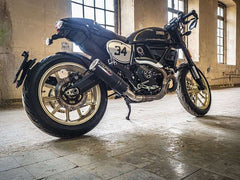GPR Original For Ducati Scrambler 800 2015/16 Homologated Slip-On Catalized M3 Black Titanium | D.118.CAT.M3.BT