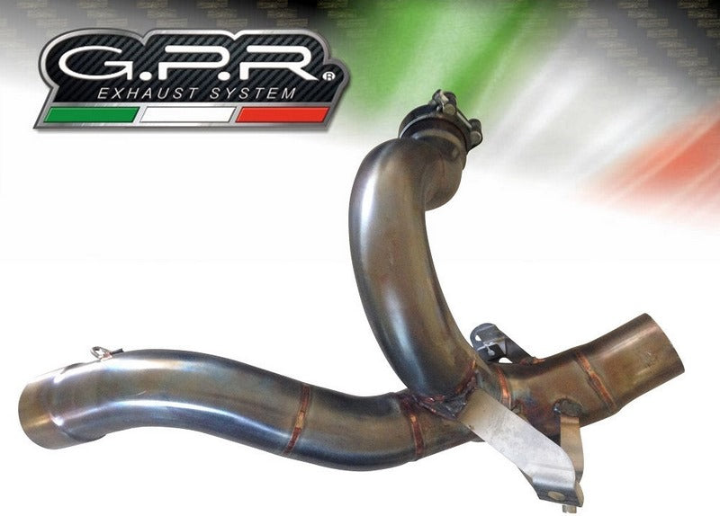 GPR Original For Ducati Multistrada 1260 2018/20 E4 Decat Pipe Manifold Decatalizzatore | D.130.DEC