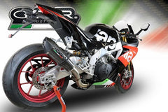 GPR Original For Aprilia Tuono 1100 V4 Rr 2017/20 E4 Homologated Slip-On Catalized Gpe Ann.Poppy | E4.A.74.CAT.GPAN.PO