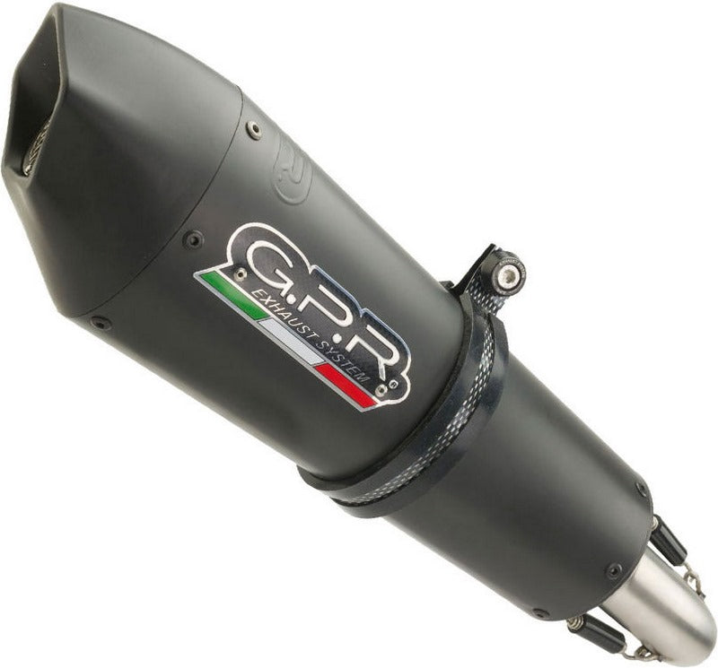 GPR Original For Bmw F 800 Gt 2017/19 E4 Homologated Slip-On Exhaust Gp Evo4 Black Titanium | E4.BM.102.GPAN.BLT