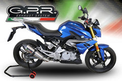 GPR Original For Bmw G 310 R 2017/20 E4 Homologated Full Catalized Gp Evo4 Titanium | E4.BM.CAT.93.GPAN.TO
