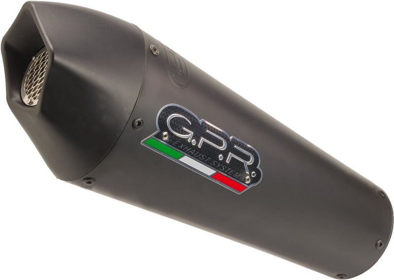 GPR Original For Bmw R 1200 Rt 2017/19 E4 Homologated Slip-On Exhaust Gp Evo4 Black Titanium | E4.BMW.98.GPAN.BLT