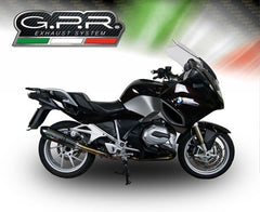GPR Original For Bmw R 1200 Rt 2017/19 E4 Homologated Slip-On Exhaust Gp Evo4 Poppy | E4.BMW.98.GPAN.PO