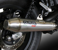 GPR Exhaust System Brixton CroSsfire 500 X 2020-2021 Homologated slip-on exhaust Ultracone | E4.BR.1.ULTRA