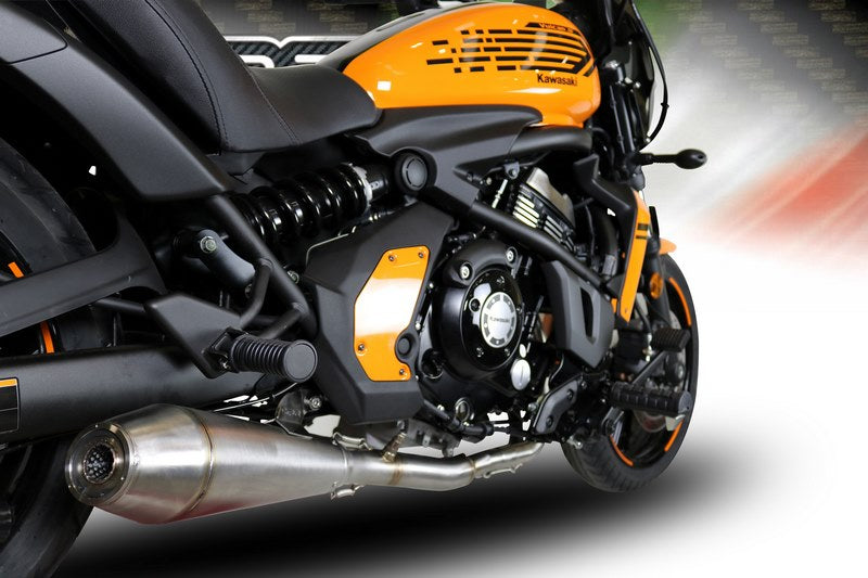 GPR Original For Kawasaki Vulcan 650 2018/20 E4 Homologated Full Exhaust Catalized Ultracone | E4.CO.K.172.CAT.ULTRA