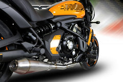 GPR Original For Kawasaki Vulcan 650 2018/20 E4 Homologated Full Exhaust Catalized Ultracone | E4.CO.K.172.CAT.ULTRA