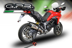 GPR Original For Ducati Multistrada 950 2017/20 E4 Homologated Full Exhaust Catalized Gp Evo4 Titanium | E4.D.132.CAT.GPAN.TO