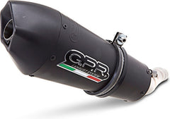 GPR Original For Ducati Diavel 1198 2017/19 E4 Homologated Slip-On Catalized Gp Evo4 Black Titanium | E4.D.136.CAT.GPAN.BLT