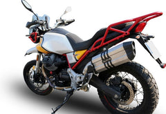 GPR Original For Moto Guzzi V85 Tt 2019/20 E4 Homologated Slip-On Exhaust Sonic Titanium | E4.GU.61.SOTIT