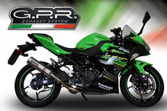 GPR Original For Kawasaki Ninja 400 2018/20 E4 Homol.Slip-On Exhaust M3 Inox | E4.K.174.M3.INOX