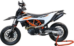 GPR Original For Ktm Enduro 690 R 2019/20 E4 Homologated Slip-On Exhaust Catalized Furore Evo4 Nero | E4.KT.204.FNE4