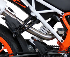 GPR Original For Ktm Duke 250 2017/20 E4 Homologated Slip-On Exhaust Catalized Deeptone Inox | E4.KT.86.1.CAT.DE