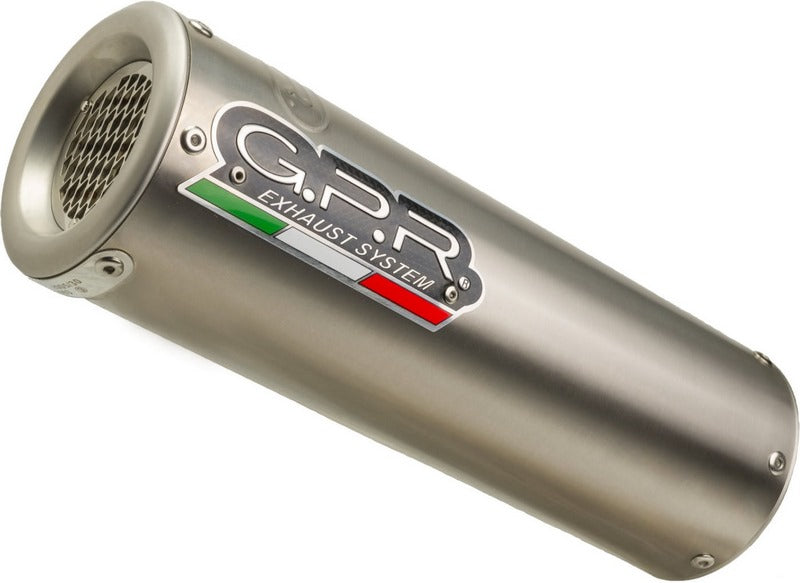 GPR Original For Yamaha Mt-10 / Fj-10 2016/20 E4 Homologated Slip-On Catalized M3 Titanium Natural | E4.Y.204.CAT.M3.TN