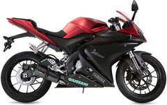 GPR Original For Yamaha Yzf-R 125 I.E. 2017/2019 E4 Homologated Full Exhaust Catalized Gp Evo4 Poppy | E4.Y.210.CAT.GPAN.PO
