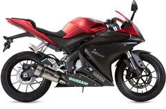 GPR Original For Yamaha Yzf-R 125 I.E. 2017/2019 E4 Homologated Full Exhaust Catalized Gp Evo4 Titanium | E4.Y.210.CAT.GPAN.TO