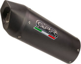 GPR Exhaust System TriumphTiger 900 2020/2021 e5Homologated slip-on exhaustFurore Evo4 Nero | E5.T.96.FNE4