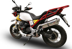 GPR Original For Moto Guzzi V85 Tt 2019/20 E4 Homologated Slip-On Exhaust Trioval | GU.61.TRI