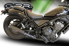 GPR Original For Honda Cmx 500 Rebel 2018/20 E4 Homologated Slip-On Exhaust Ghisa | H.250.GHI