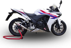 GPR Original For Honda Cbr 500 R 2019/20 E4 Homologated Slip-On Exhaust Deeptone Inox | H.254.DE