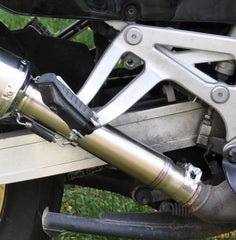 GPR Original For Honda Africa Twin 750 Rd04 1990/92 Homologated Slip-On Exhaust Satinox | H.43.SAT
