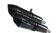GPR Original For Honda Cb 1100 Sf X-Eleven 1997/06 Pair Homologated Slip-On Exhaust Gpe Ann.Poppy | H.81.1.GPAN.PO