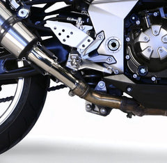 GPR Original For Kawasaki Z 1000 2007/09 Pair Homologated Slip-On Exhaust Catalized M3 Titanium Natural | K.124.M3.TN