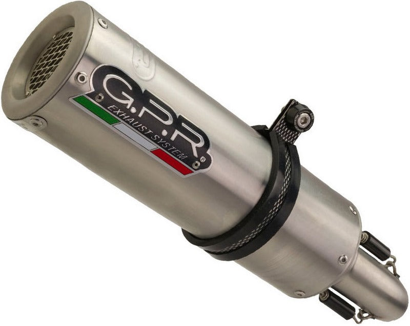 GPR Original For Kawasaki Ninja 250 R 2007/14 Homologated Slip-On Exhaust Catalized M3 Inox | K.126.M3.INOX