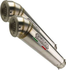 GPR Original For Kawasaki Z 1000 2010/13 Pair Homologated Slip-On Exhaust Powercone Evo | K.136.PCEV
