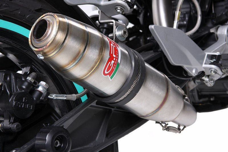 GPR Original For Ktm Duke 200 2012/16 E3 Homologated Slip-On Exhaust Deeptone Inox | KT.200.DE