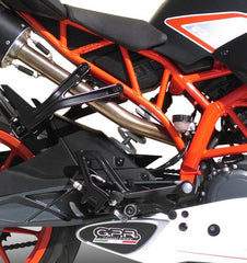 GPR Original For Ktm Rc 390 2015/2016 E3 Homologated Slip-On Exhaust Catalized M3 Titanium Natural | KTM.74.M3.TN
