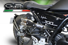 GPR Original For F.B. Mondial Hps 300 2018/20 E4 Homologated Slip-On Exhaust F205 | MD.4.DUP