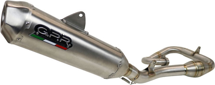 GPR Original For Ktm Sx-F 250 2020 Mx Fim Competition Full Exhaust Pentacross Inox | PNT.MX.6.IO
