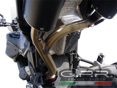 GPR Original For Yamaha Xt 660 Z Tenere 2008/16 Pair Homologated Slip-On Exhaust Catalized Satinox | Y.130.SAT