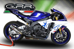 GPR Original For Yamaha Yzf R1/R1-M 2015-16 E3 Homologated Slip-On Exhaust M3 Inox | Y.199.M3.INOX